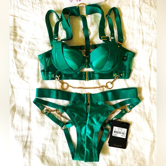 Honey Birdette Intimates & Sleepwear Honey Birdette Kukuro Set